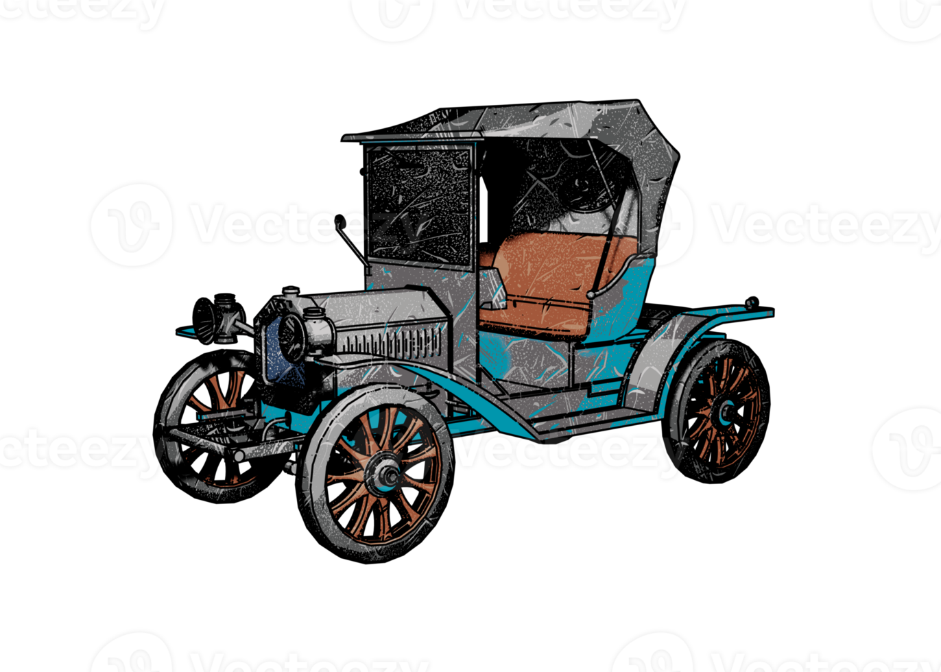 Classic style vintage car png