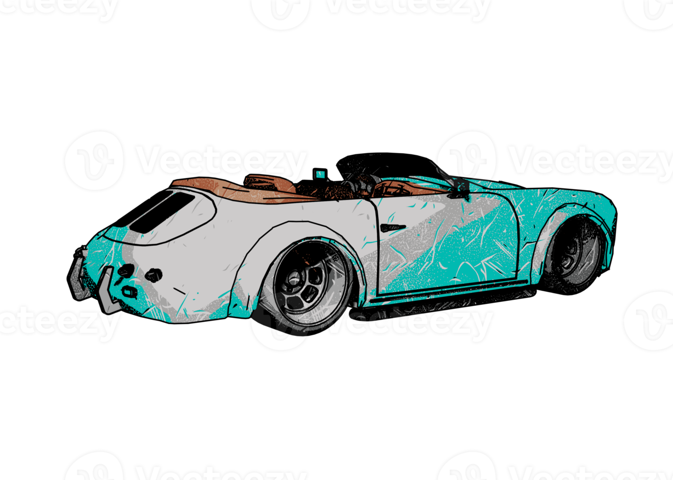 Classic style vintage car png