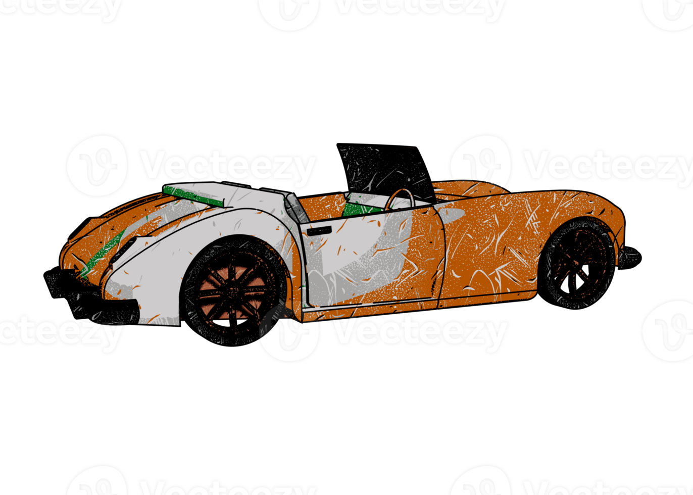 Old style classic car png