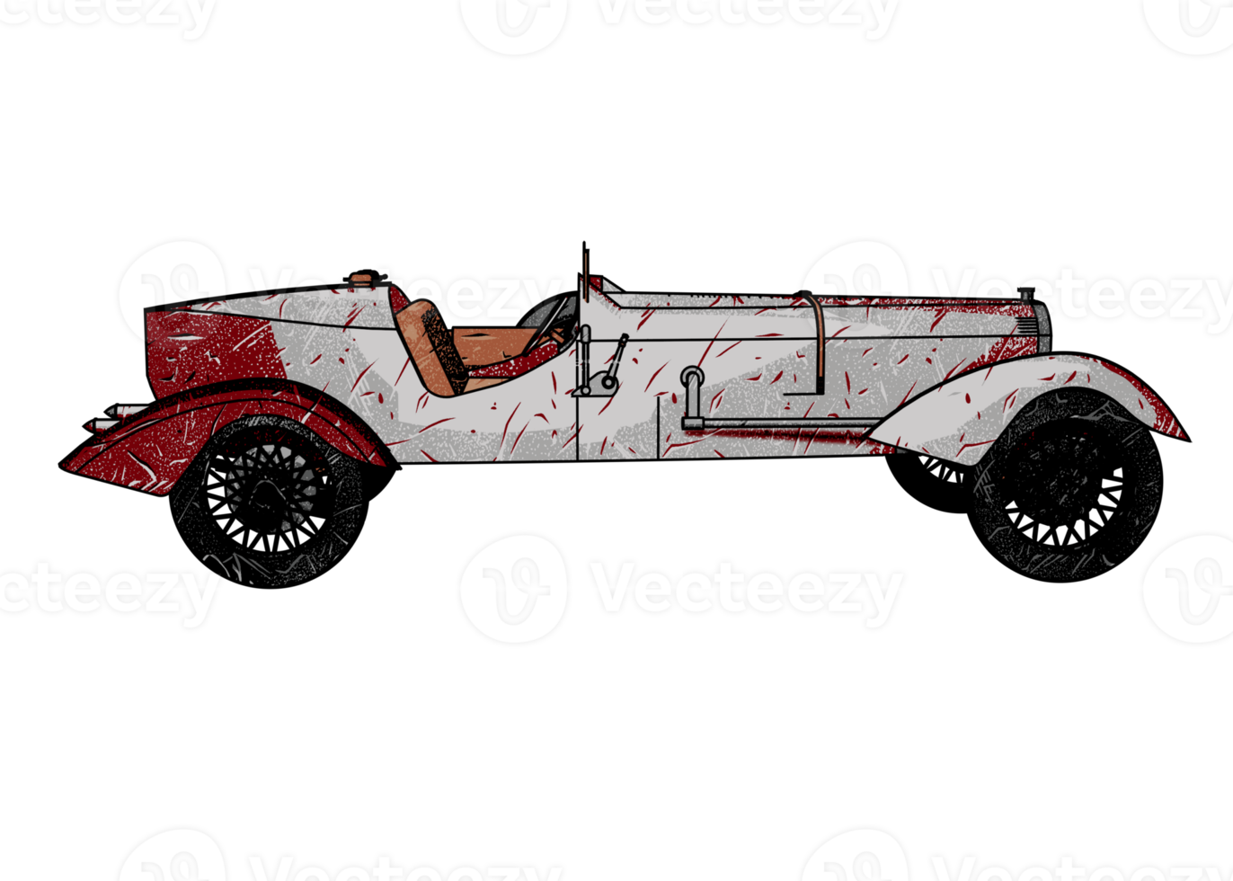 Classic style vintage car png