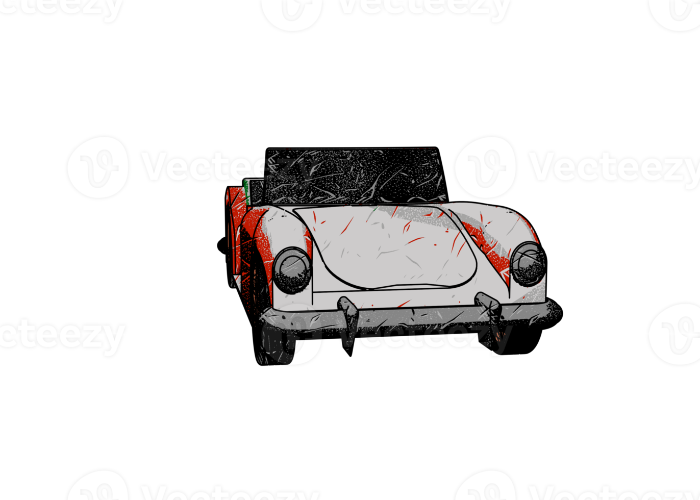 Classic style vintage car png