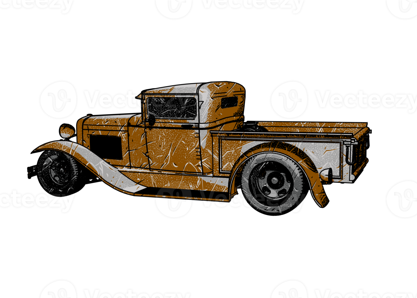 Classic style vintage car png