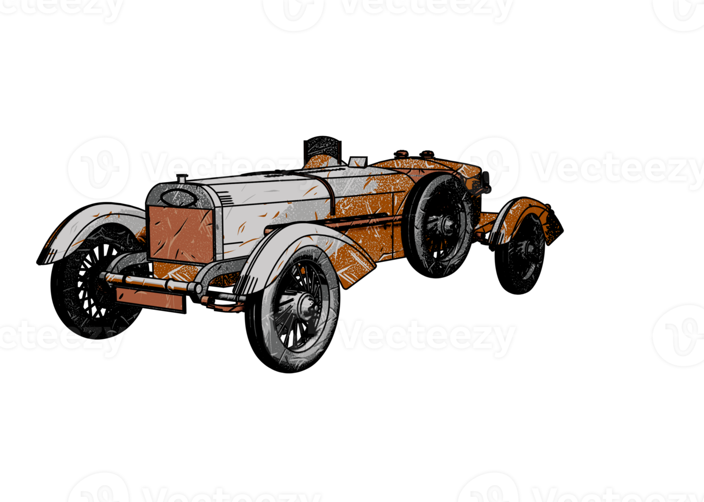 voiture classique de style ancien png