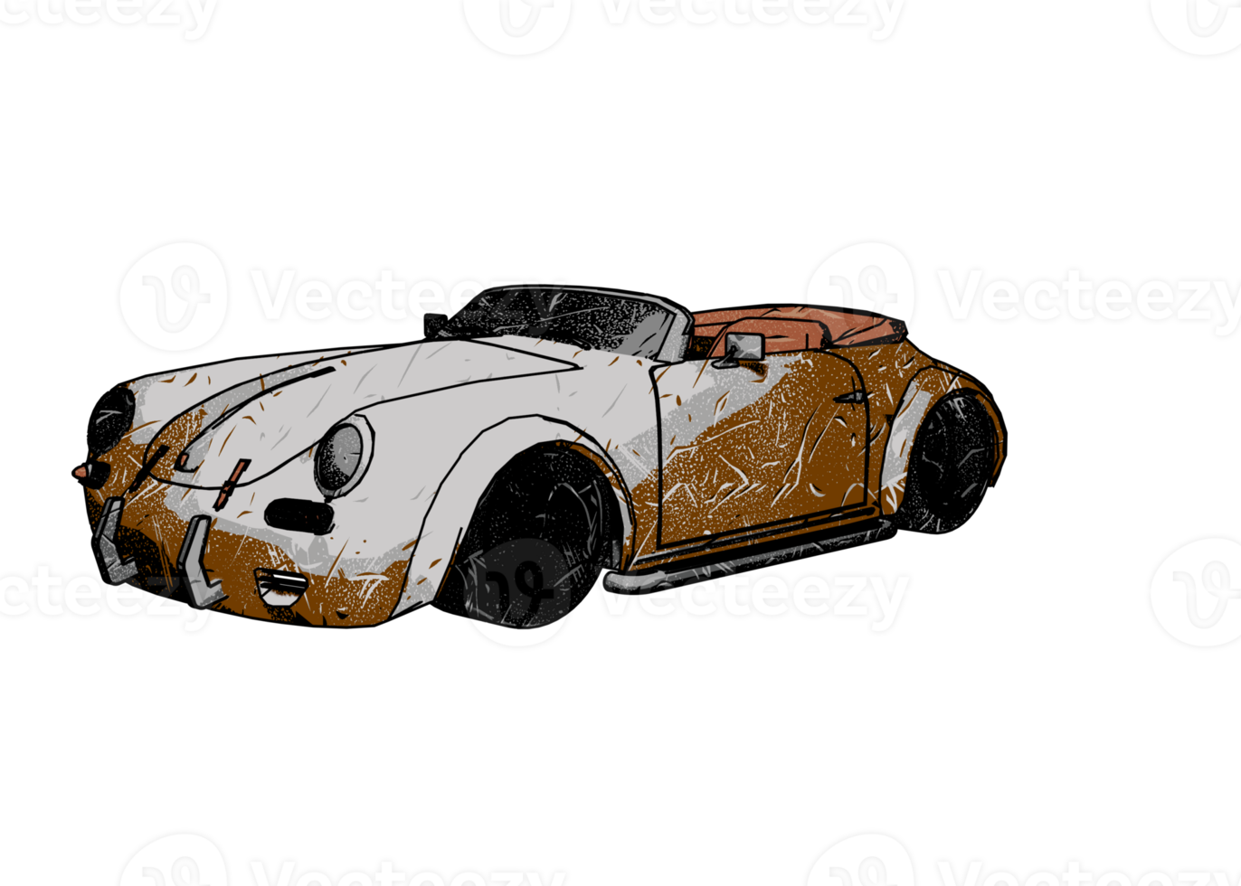 voiture classique de style ancien png