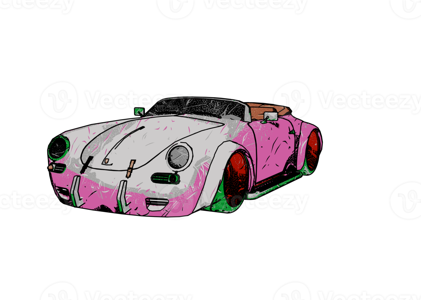 Old style classic car png