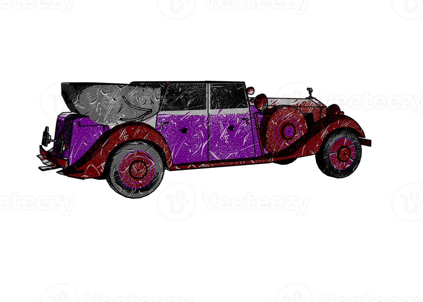 voiture ancienne de style classique png