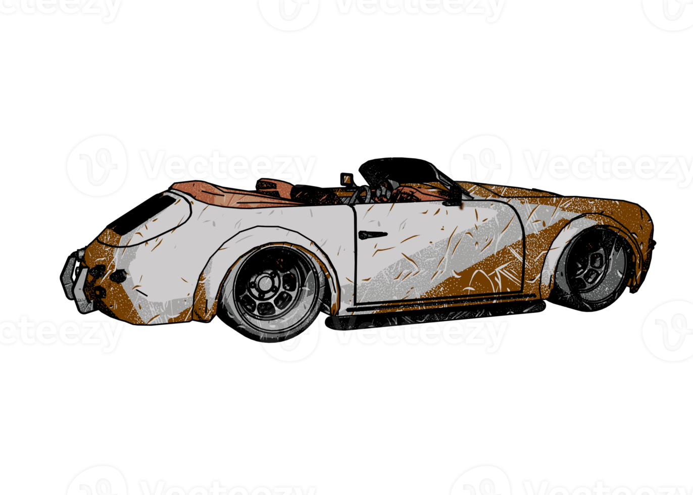 Old style classic car png