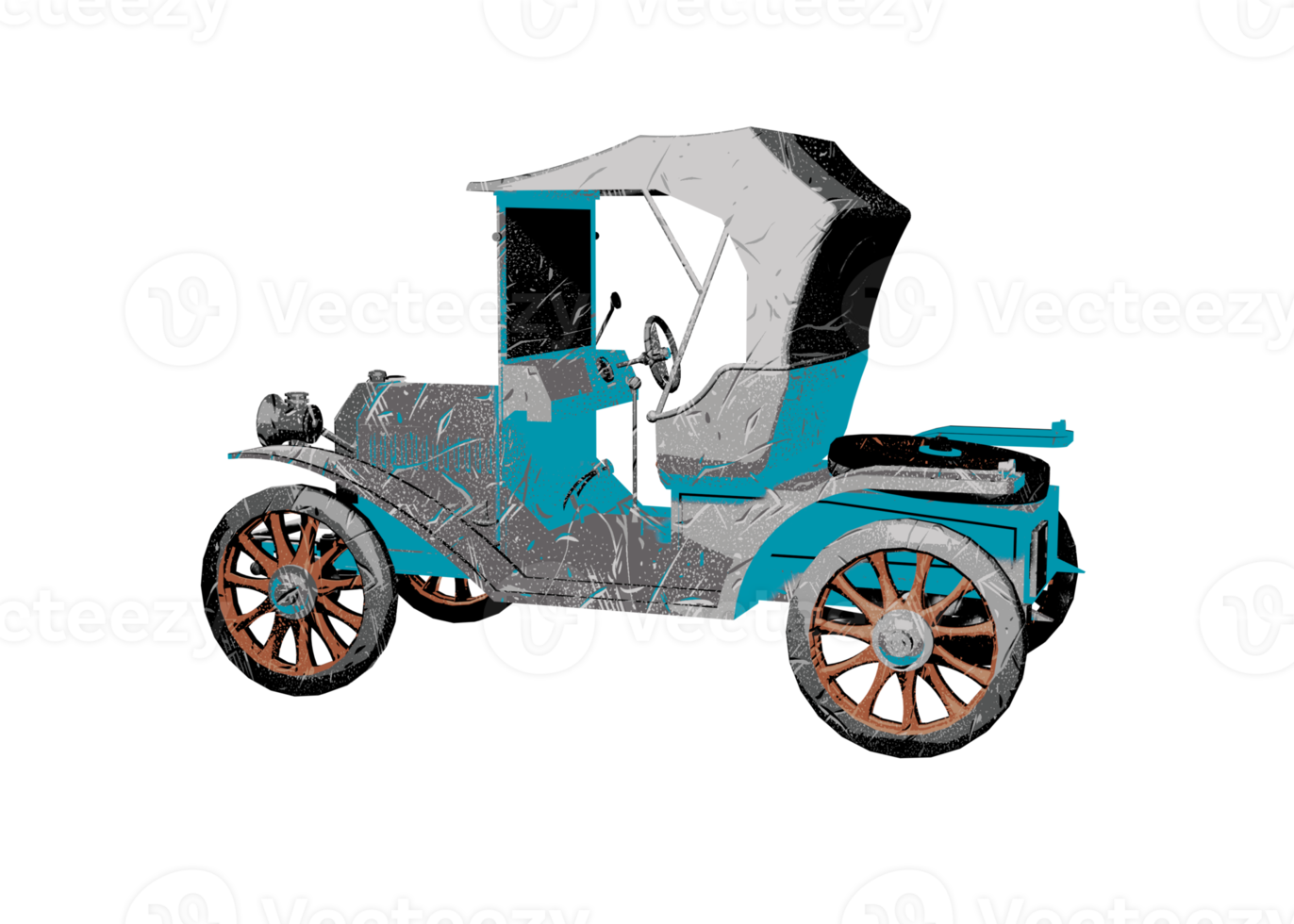 Classic style vintage car png