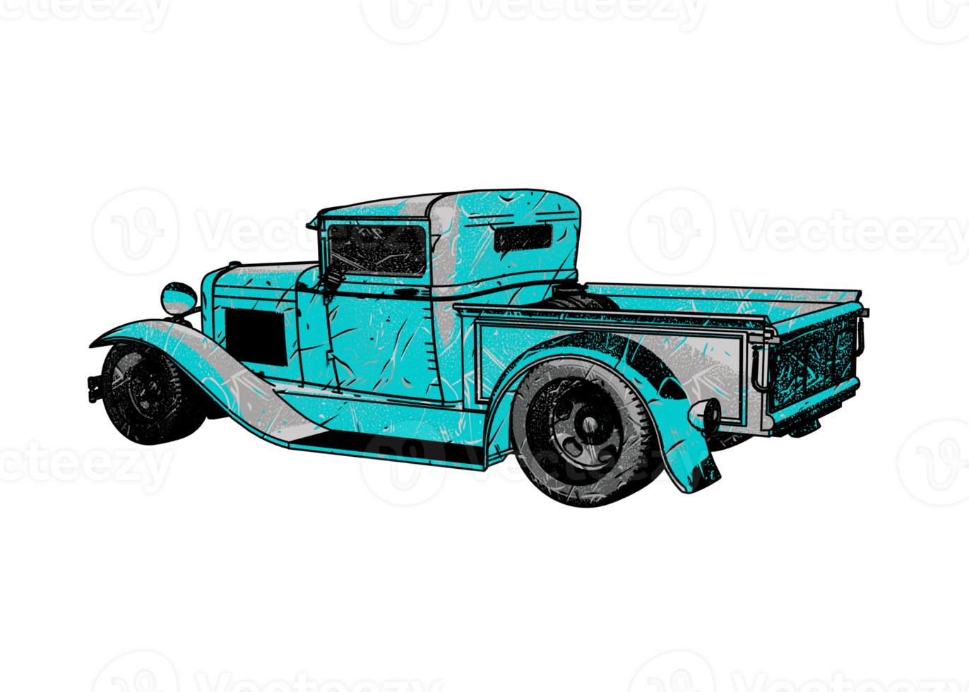 Classic style vintage car png