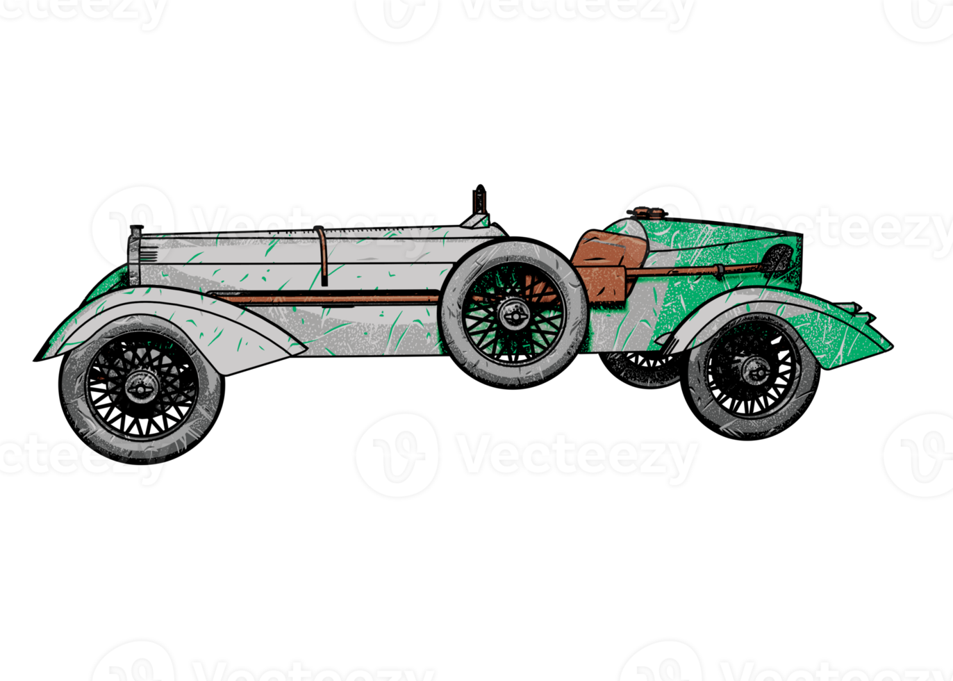 Classic style vintage car png