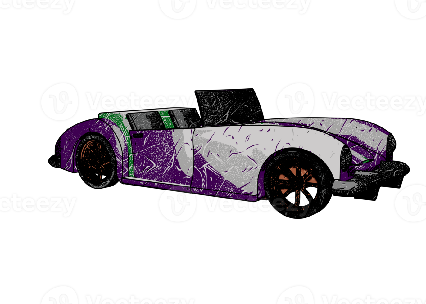 Classic style vintage car png
