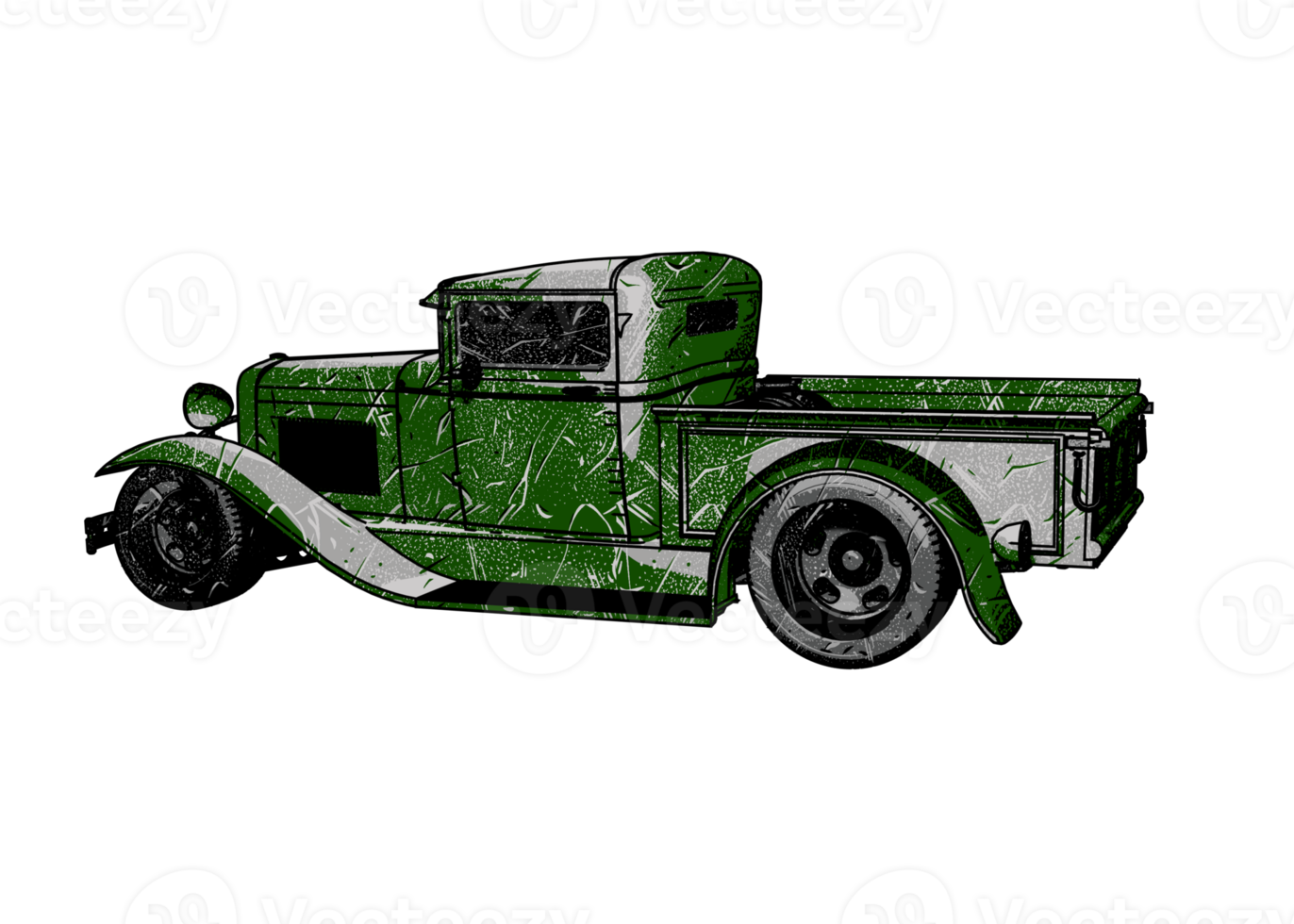 Classic style vintage car png