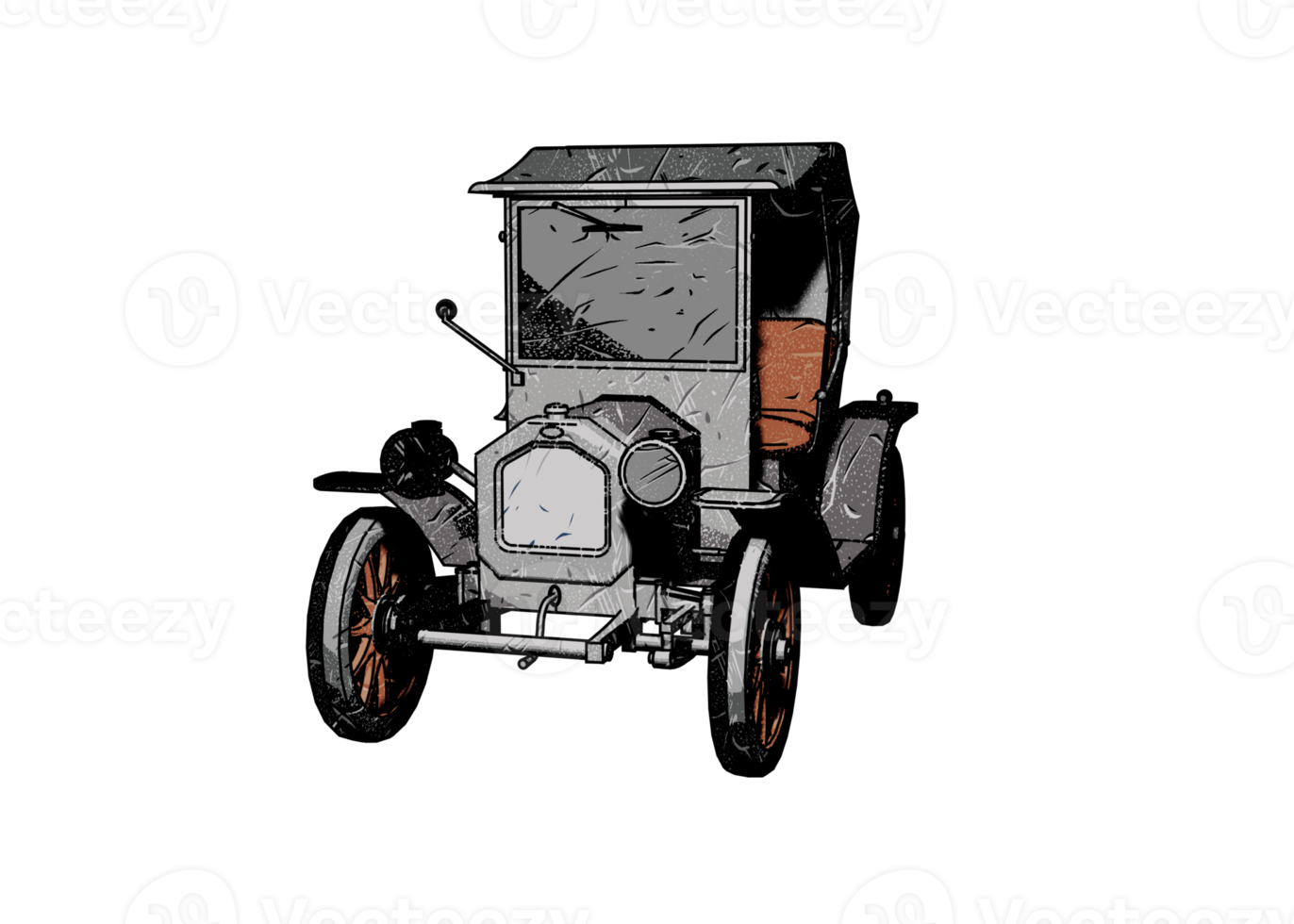 Classic style vintage car png