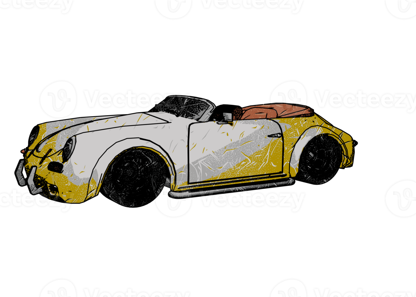 Classic style vintage car png