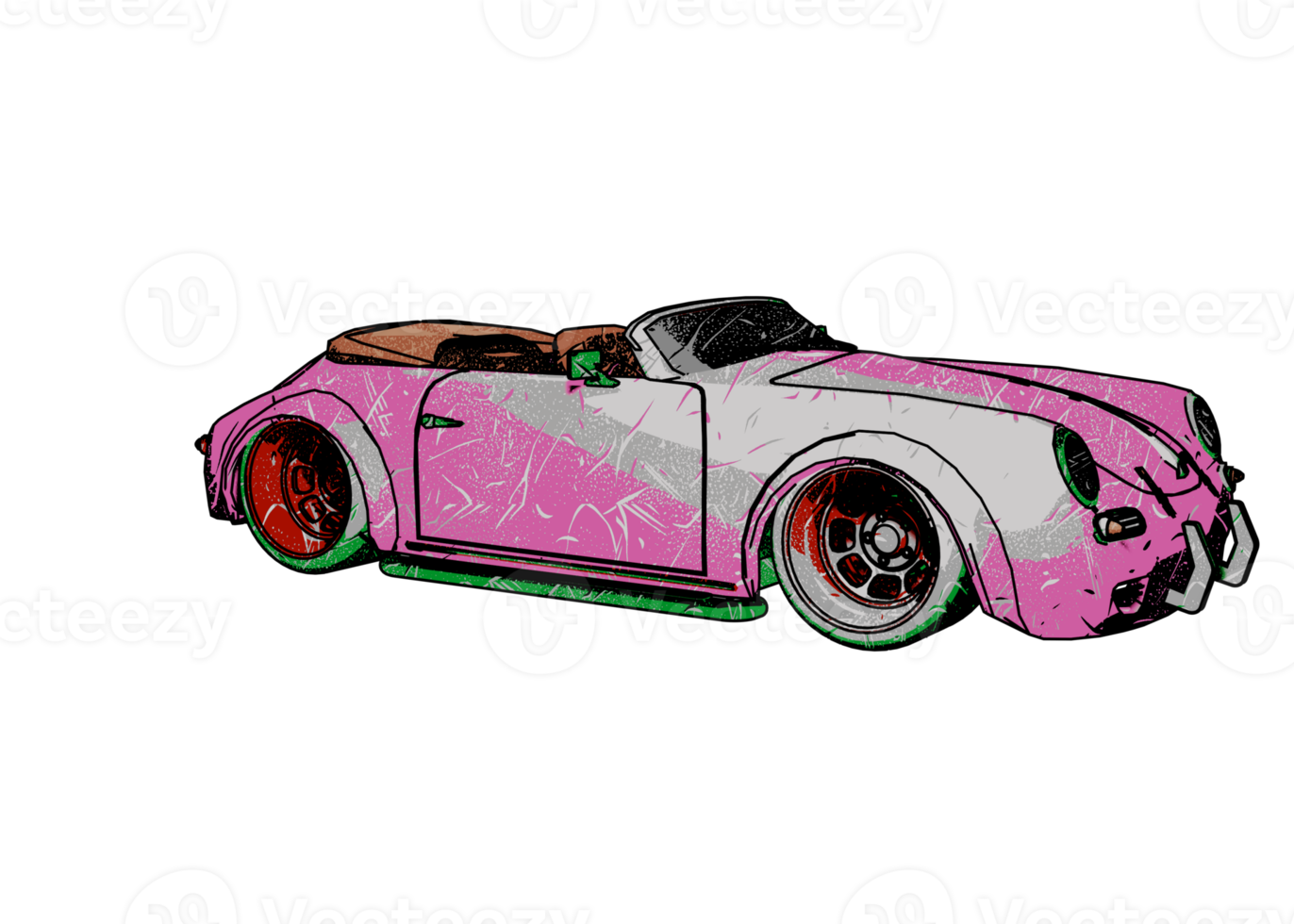 voiture classique de style ancien png