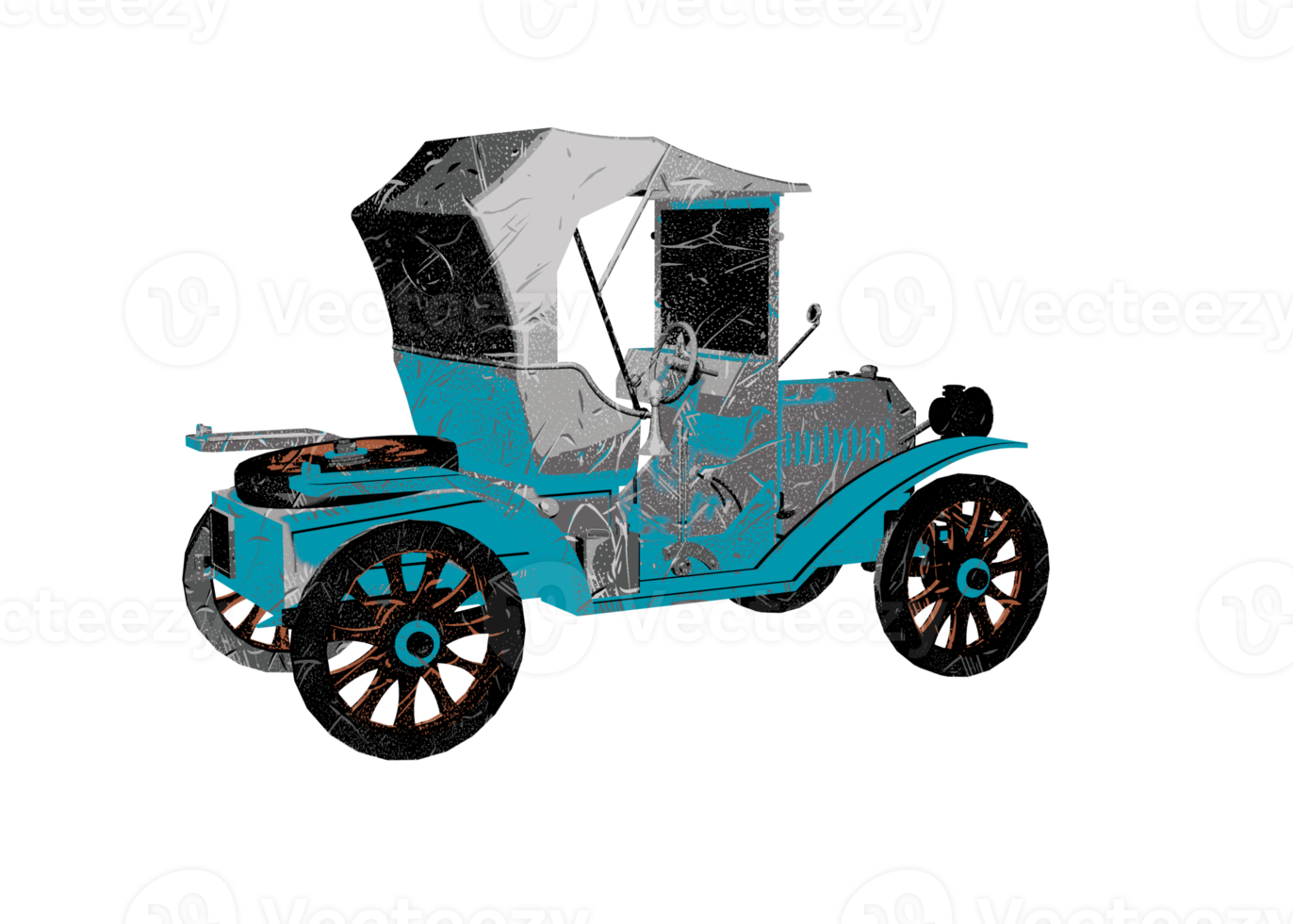 Classic style vintage car png