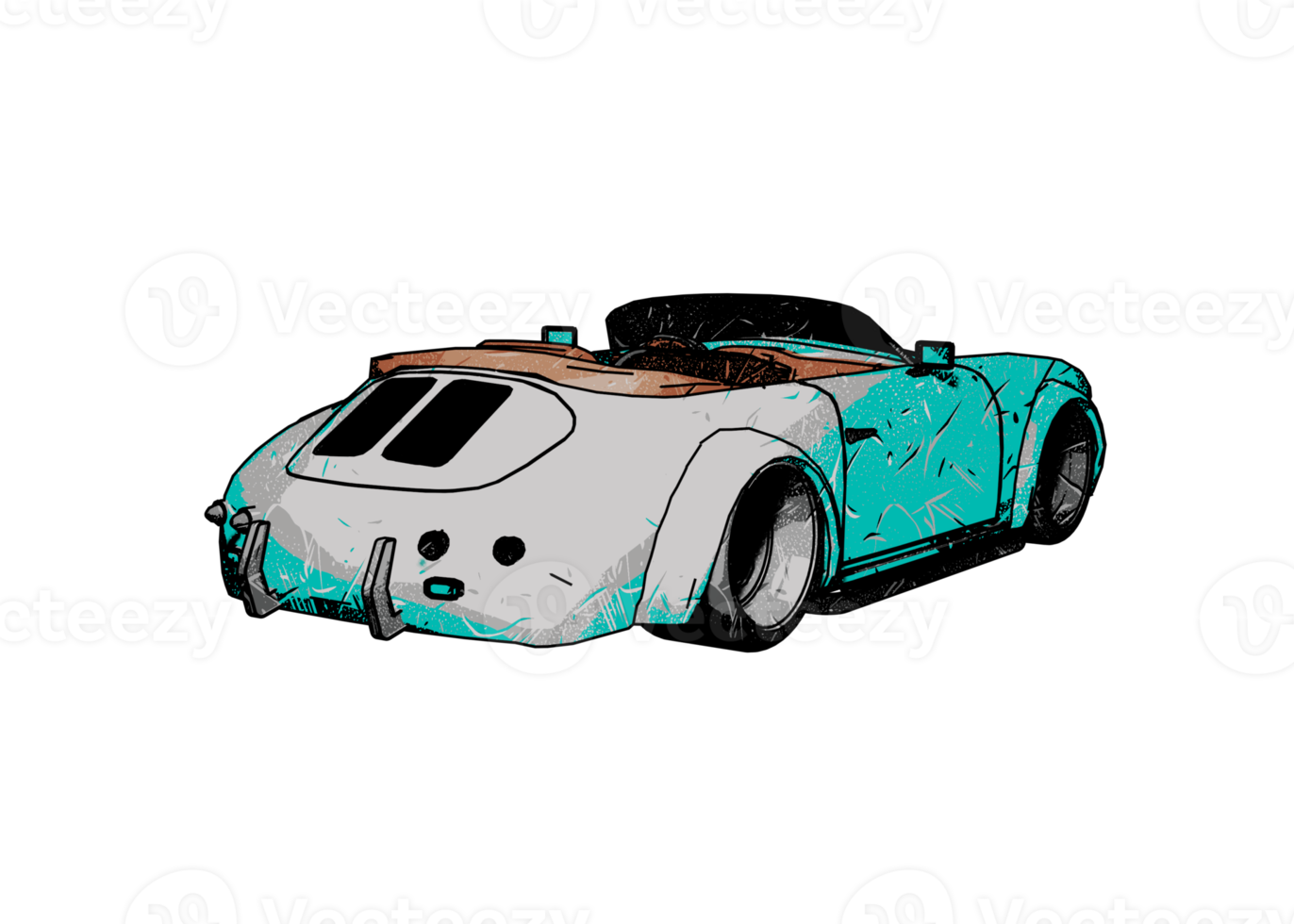 Classic style vintage car png