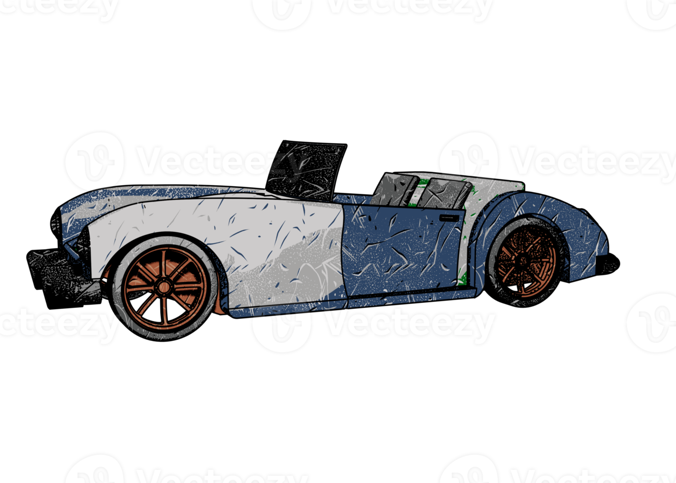 Classic style vintage car png