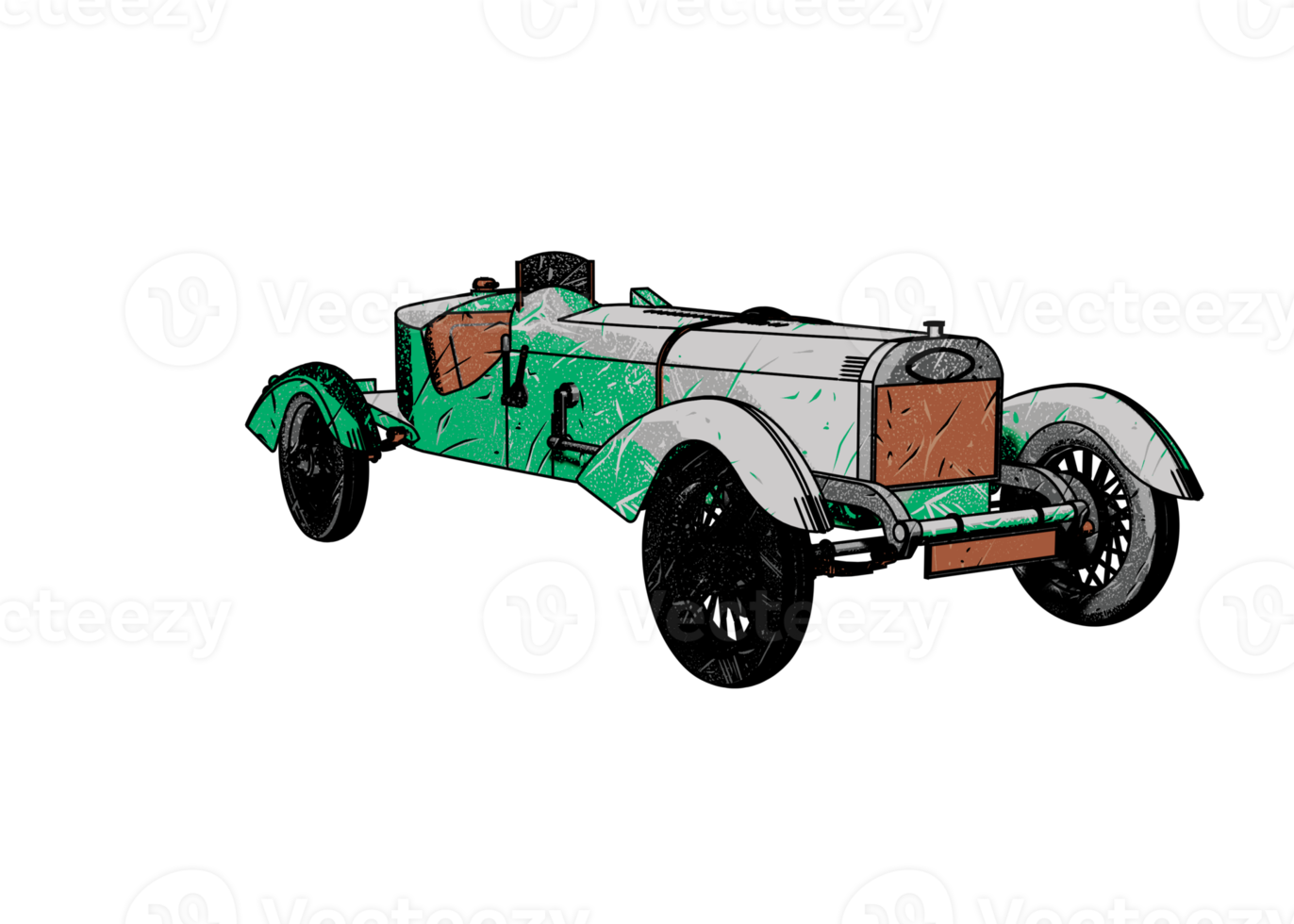 Classic style vintage car png