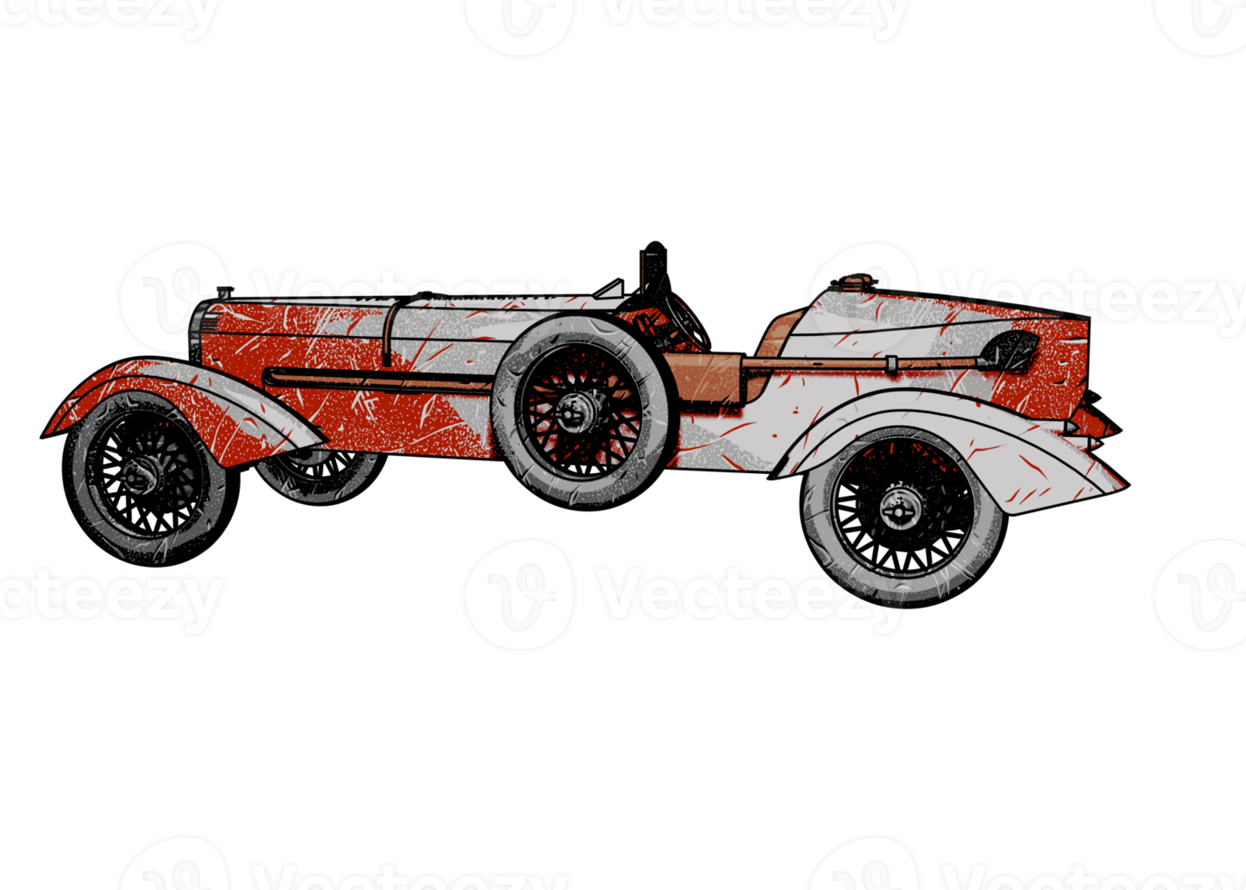 voiture classique de style ancien png