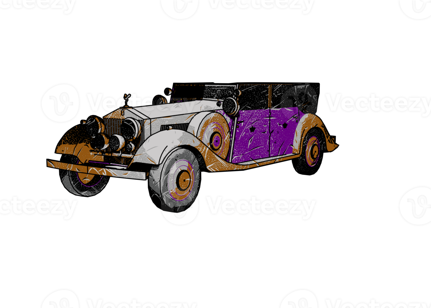 voiture ancienne de style classique png