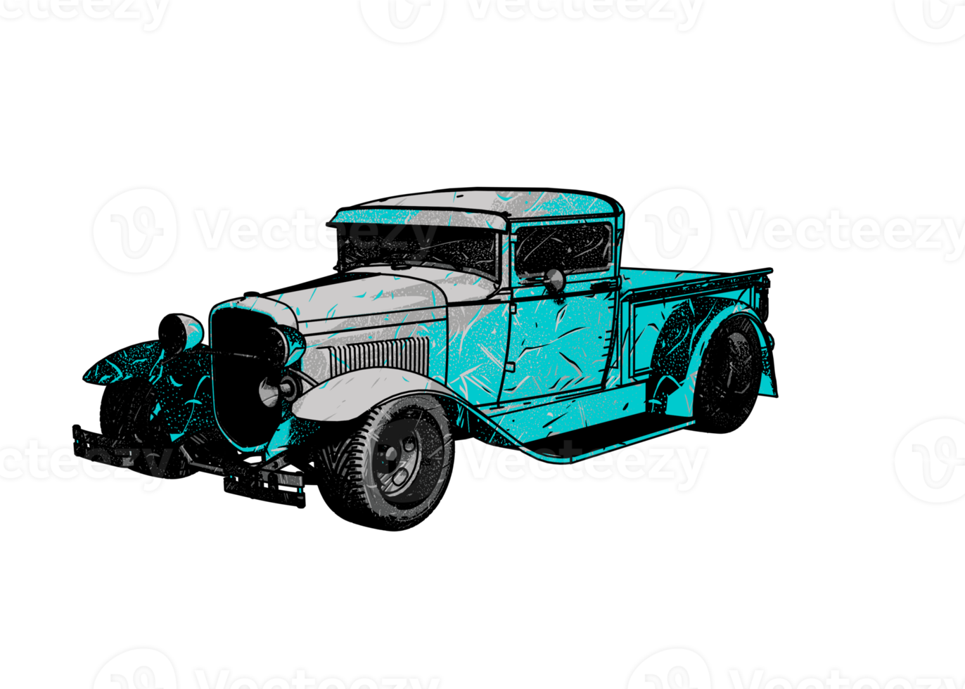 Classic style vintage car png