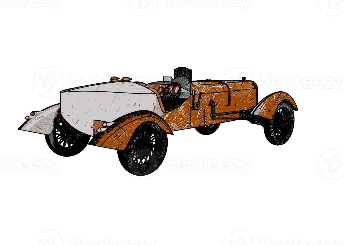 Old style classic car png