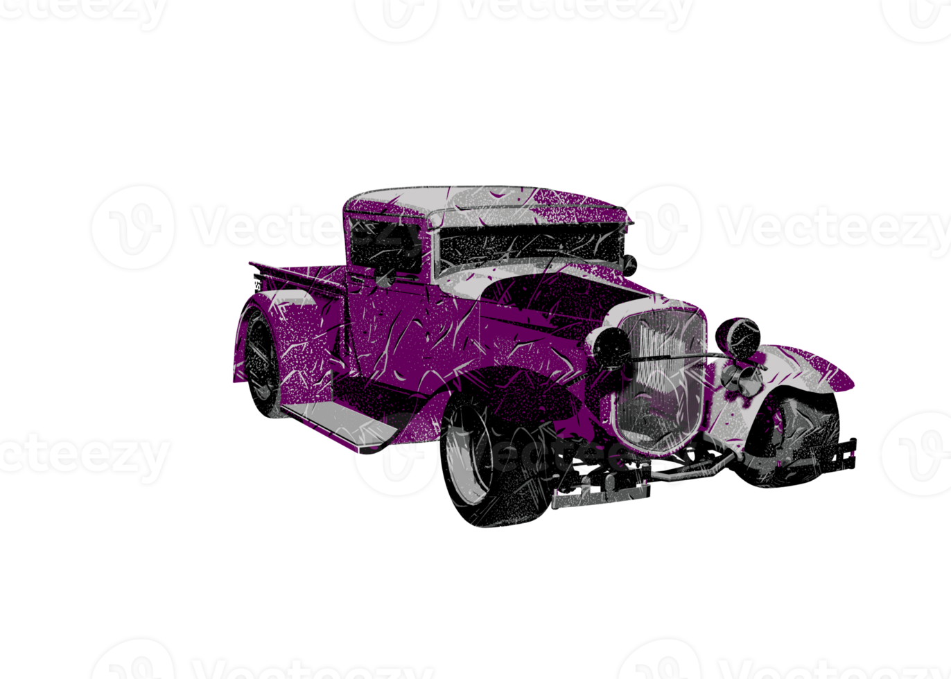 Classic style vintage car png