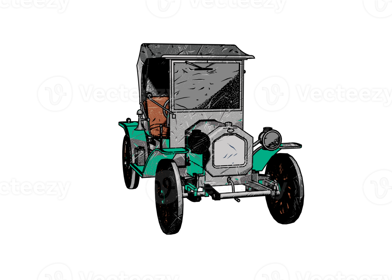 Old style classic car png