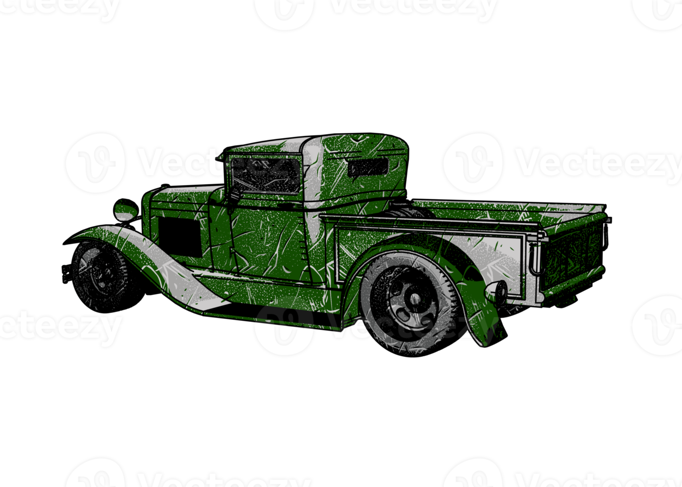 Classic style vintage car png