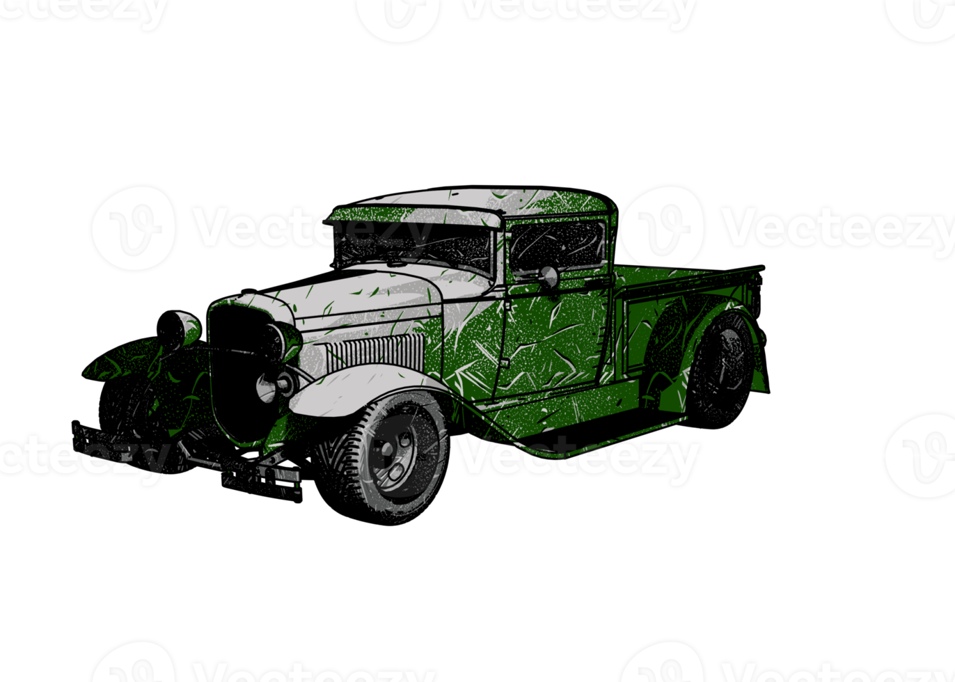 Classic style vintage car png