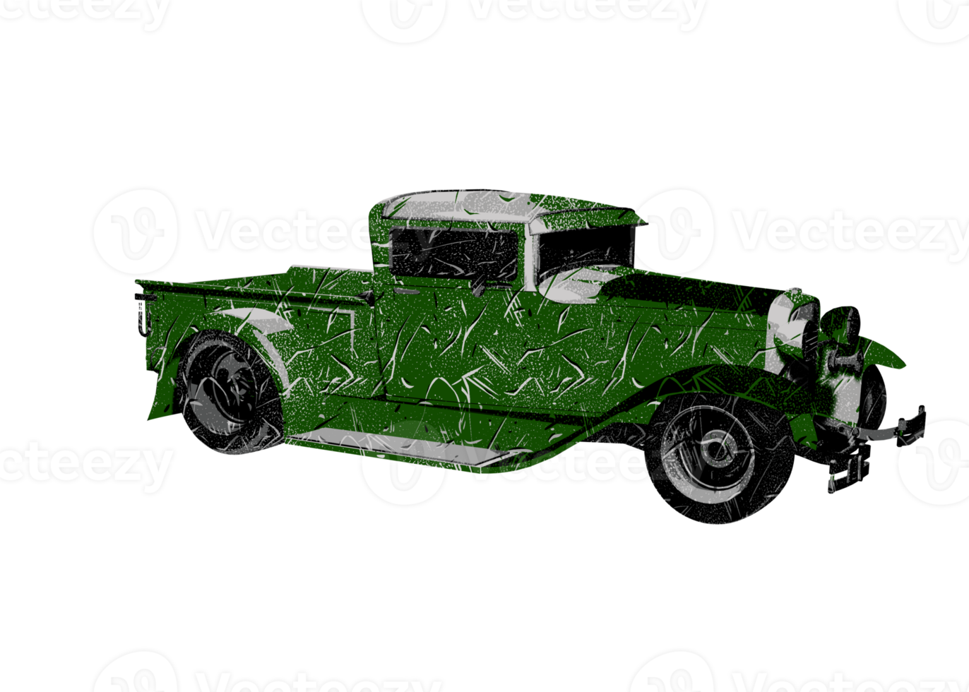 coche clásico de estilo antiguo png