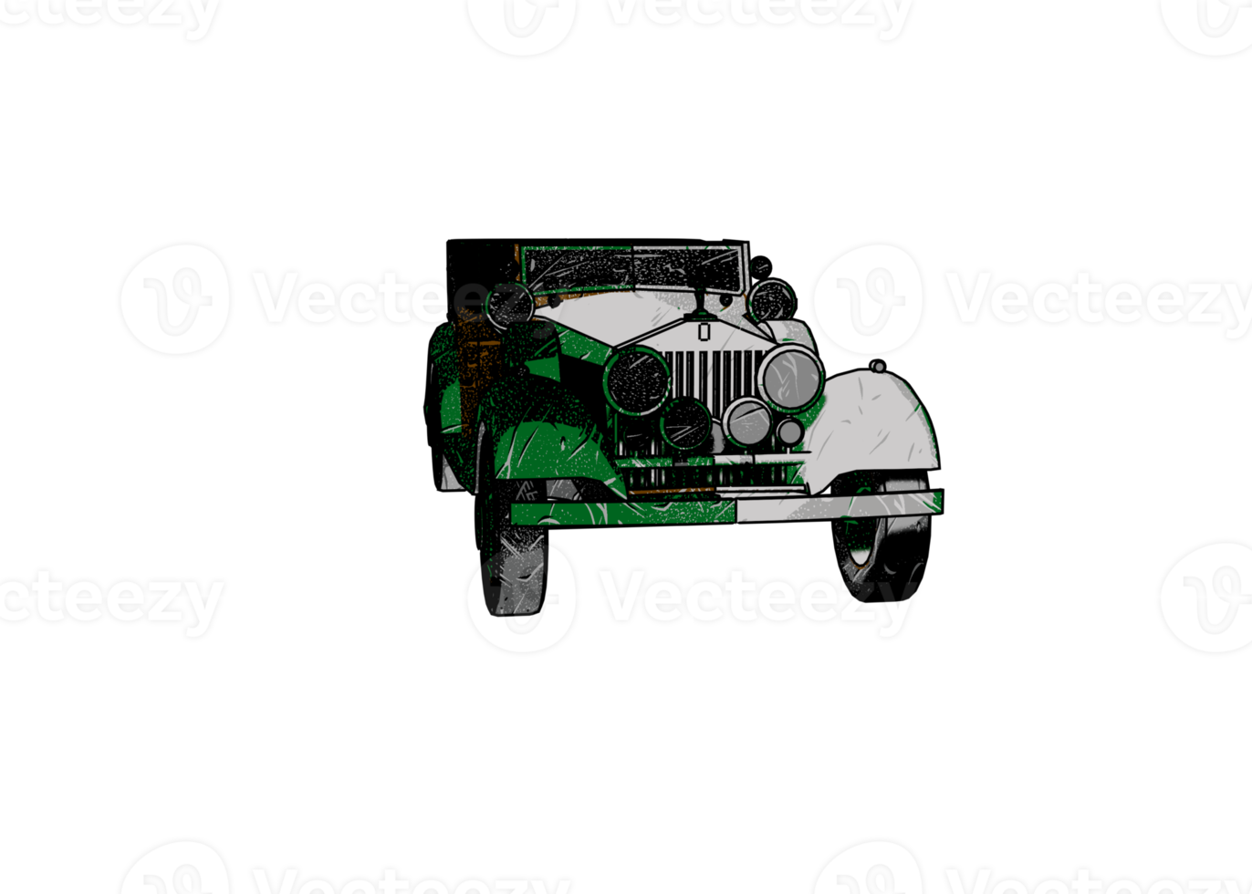 voiture classique de style ancien png