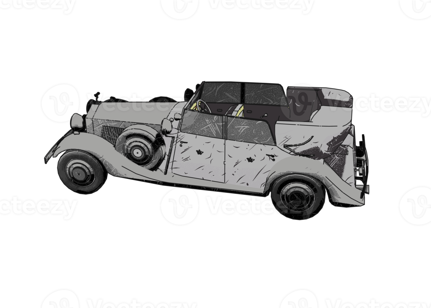 voiture ancienne de style classique png