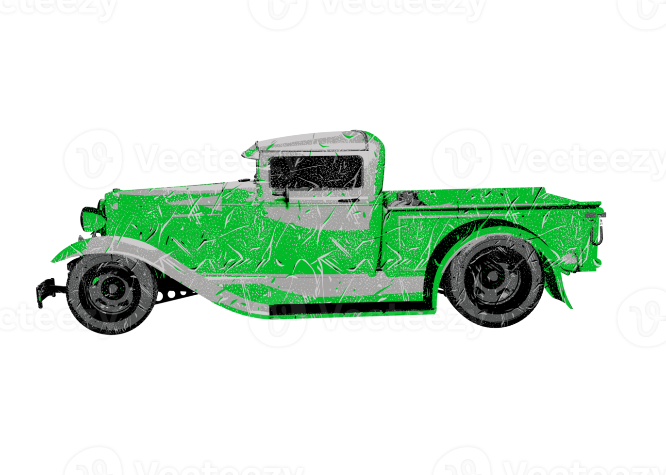 Classic style vintage car png