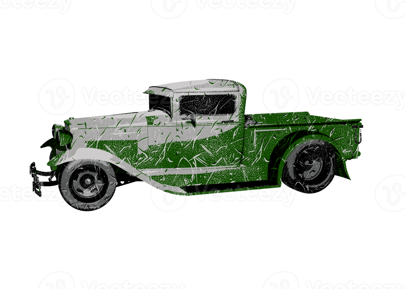 Classic style vintage car png