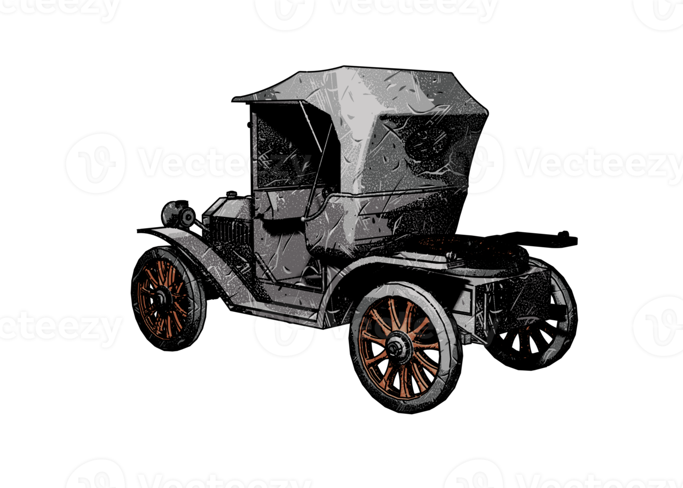 voiture ancienne de style classique png