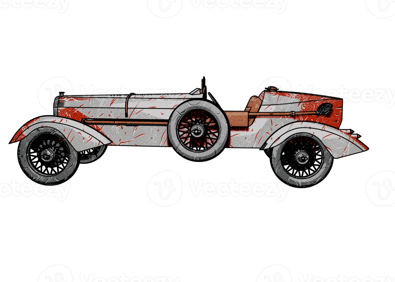 Old style classic car png