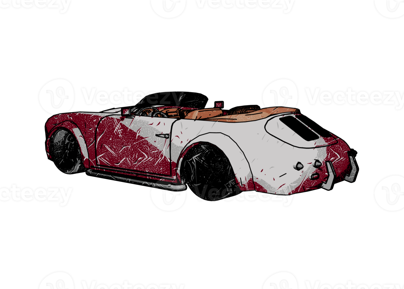 Classic style vintage car png