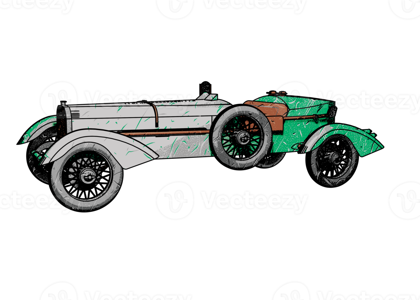 Classic style vintage car png