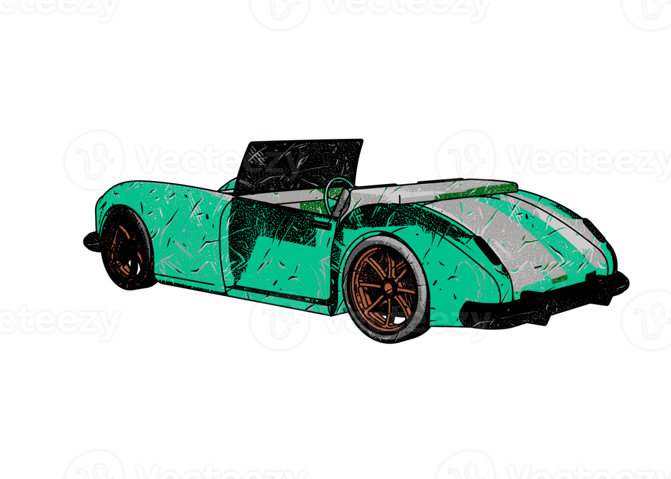 coche de época de estilo clásico png