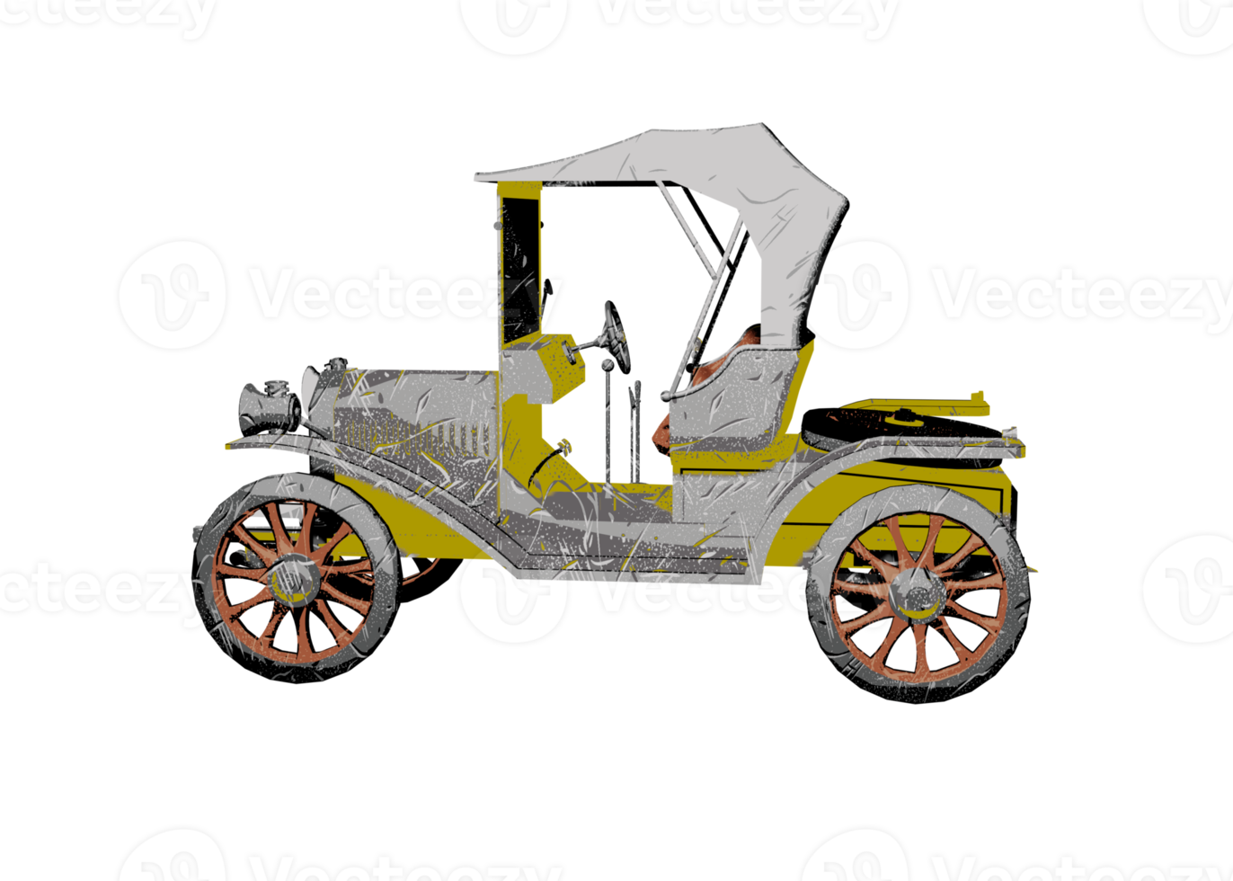 coche de época de estilo clásico png