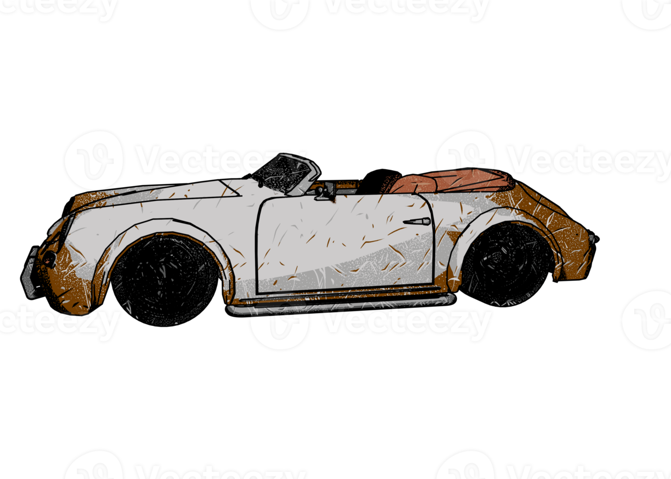 Old style classic car png