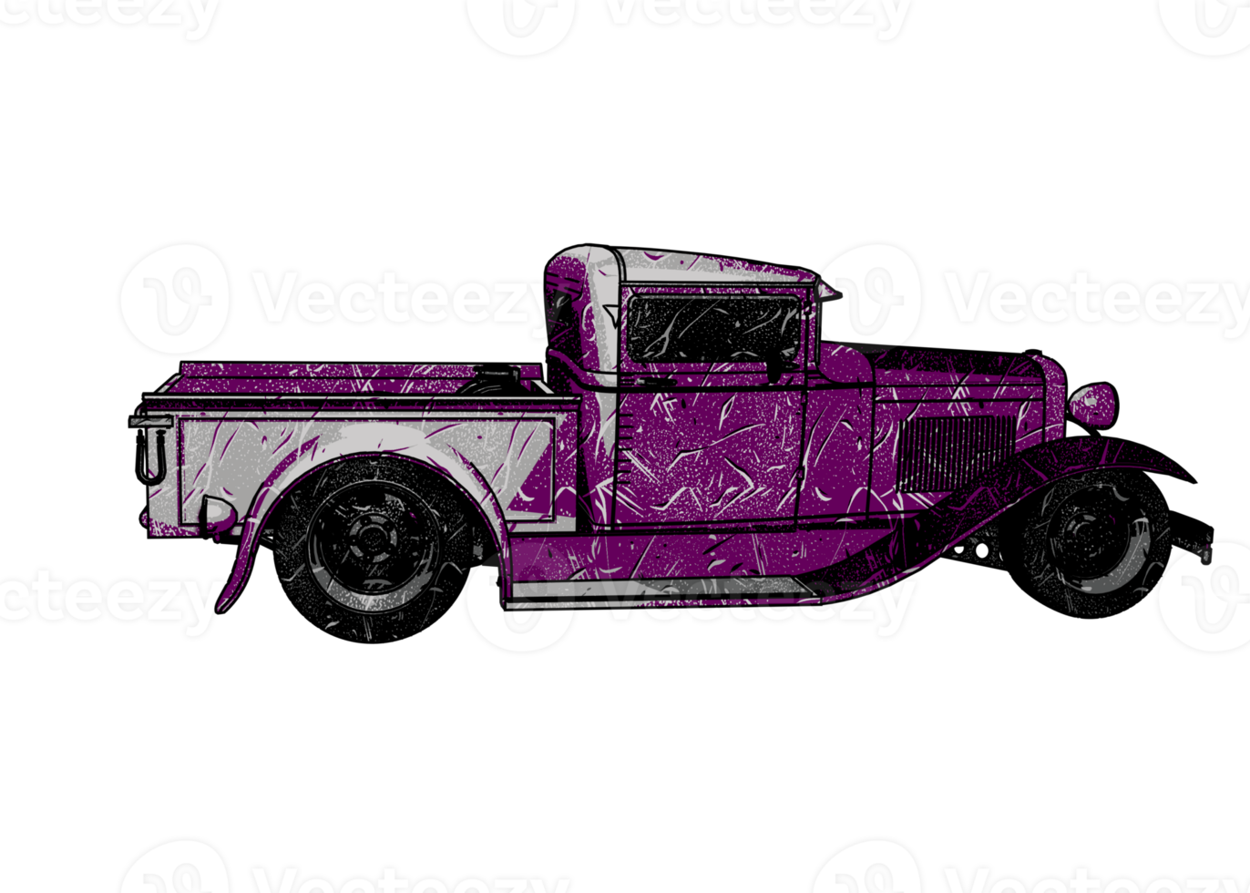 Classic style vintage car png