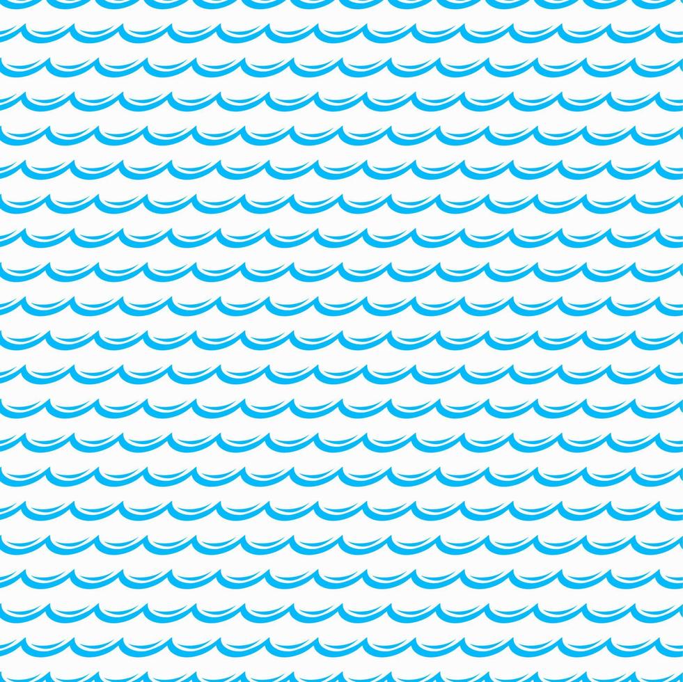 Fondo transparente de las olas del océano azul vector