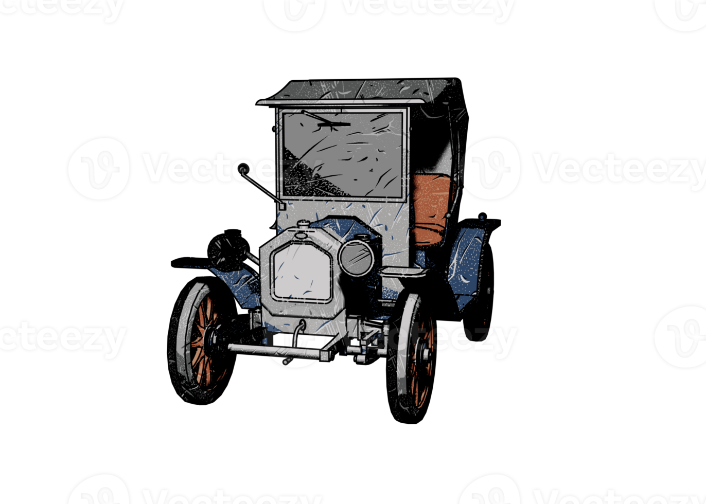 Classic style vintage car png