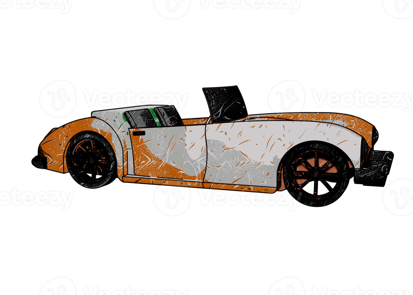 voiture classique de style ancien png