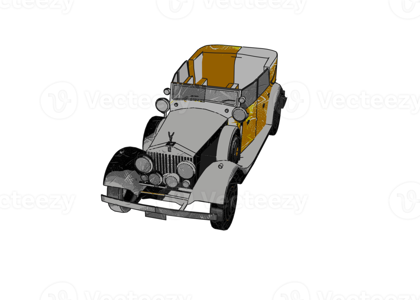 Old style classic car png