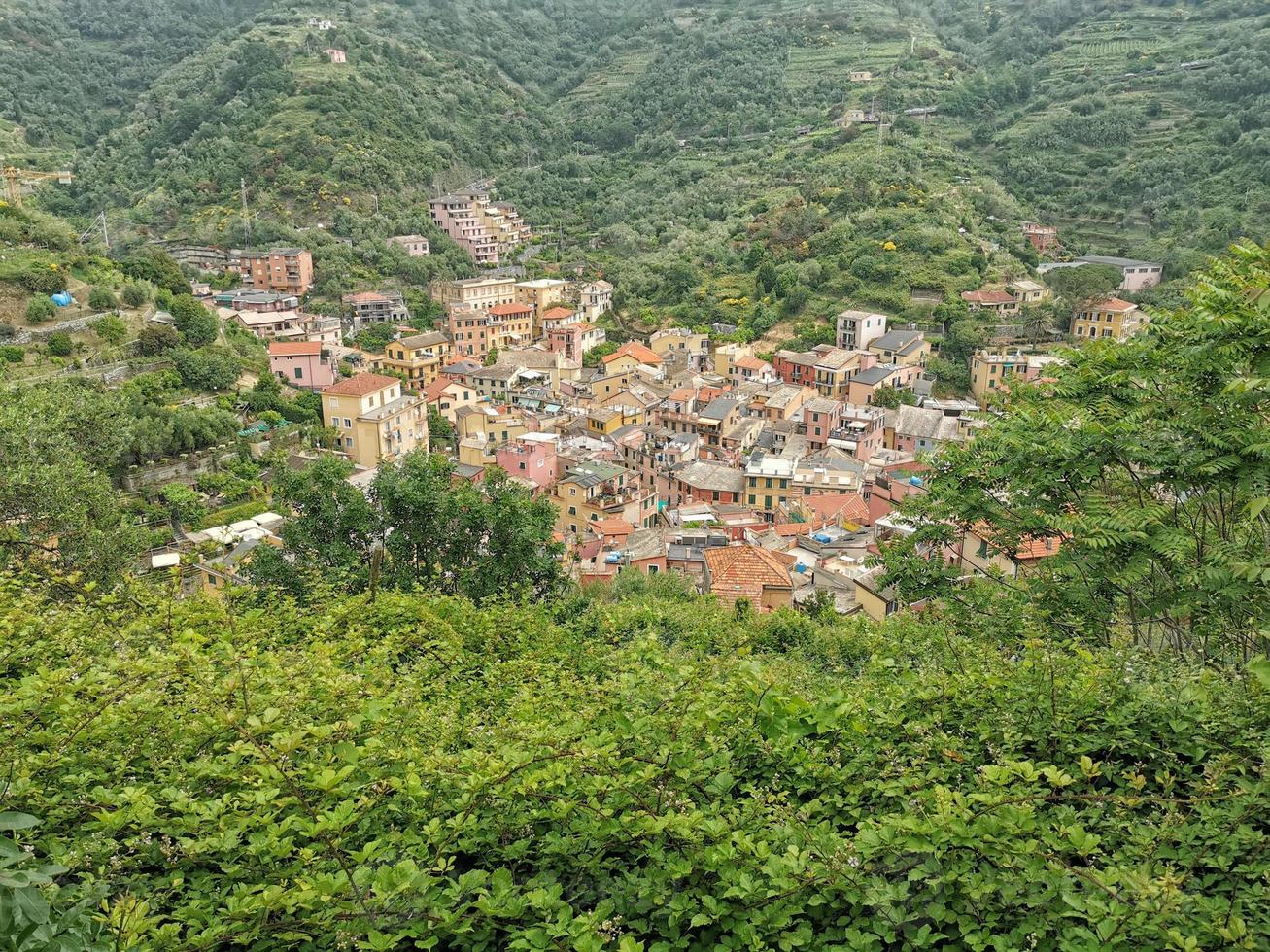 Pictoresque village of cinque terre italy photo