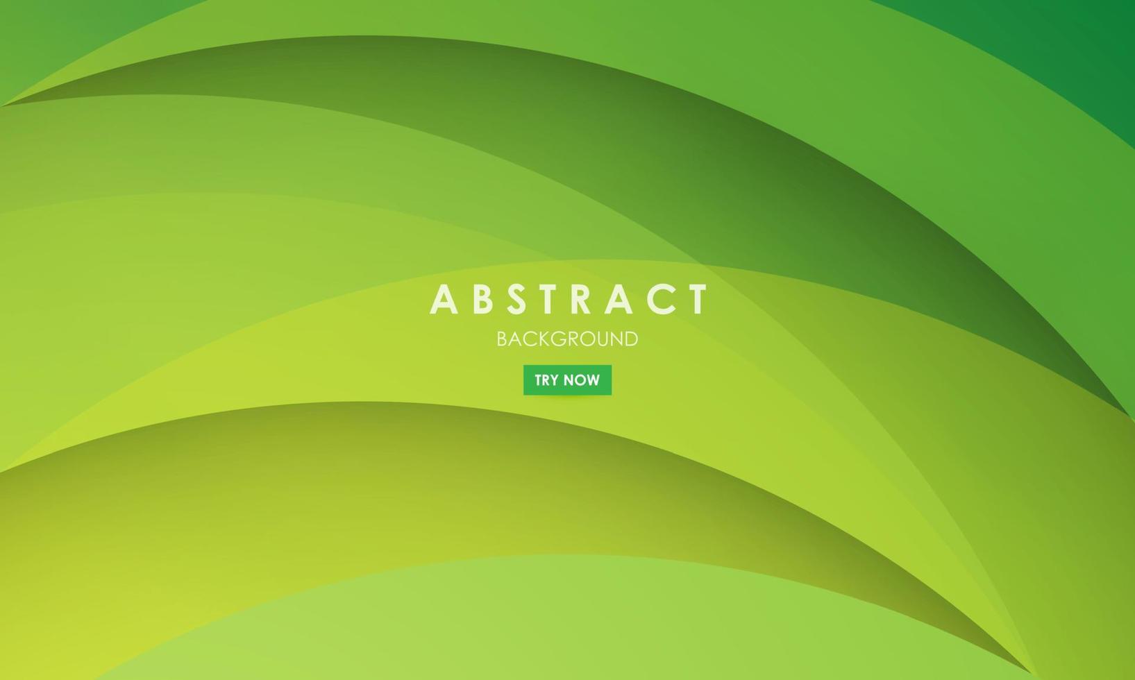 Dynamic abstract gradients background with green and yellow color vector